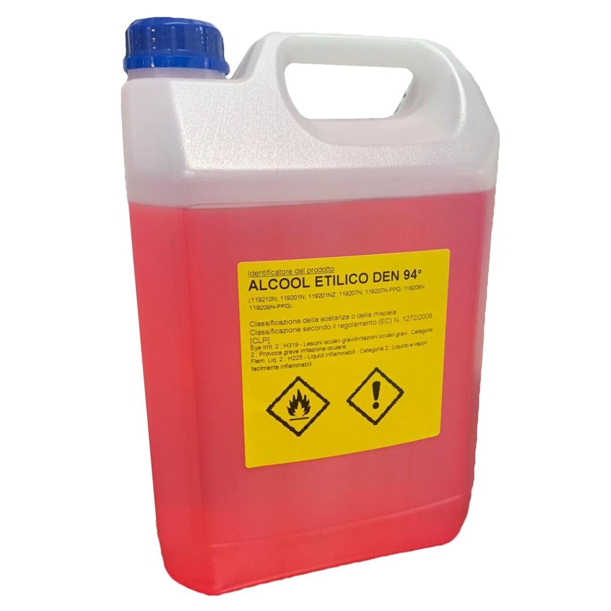 Alcool etilico denaturato 90° 5 lt