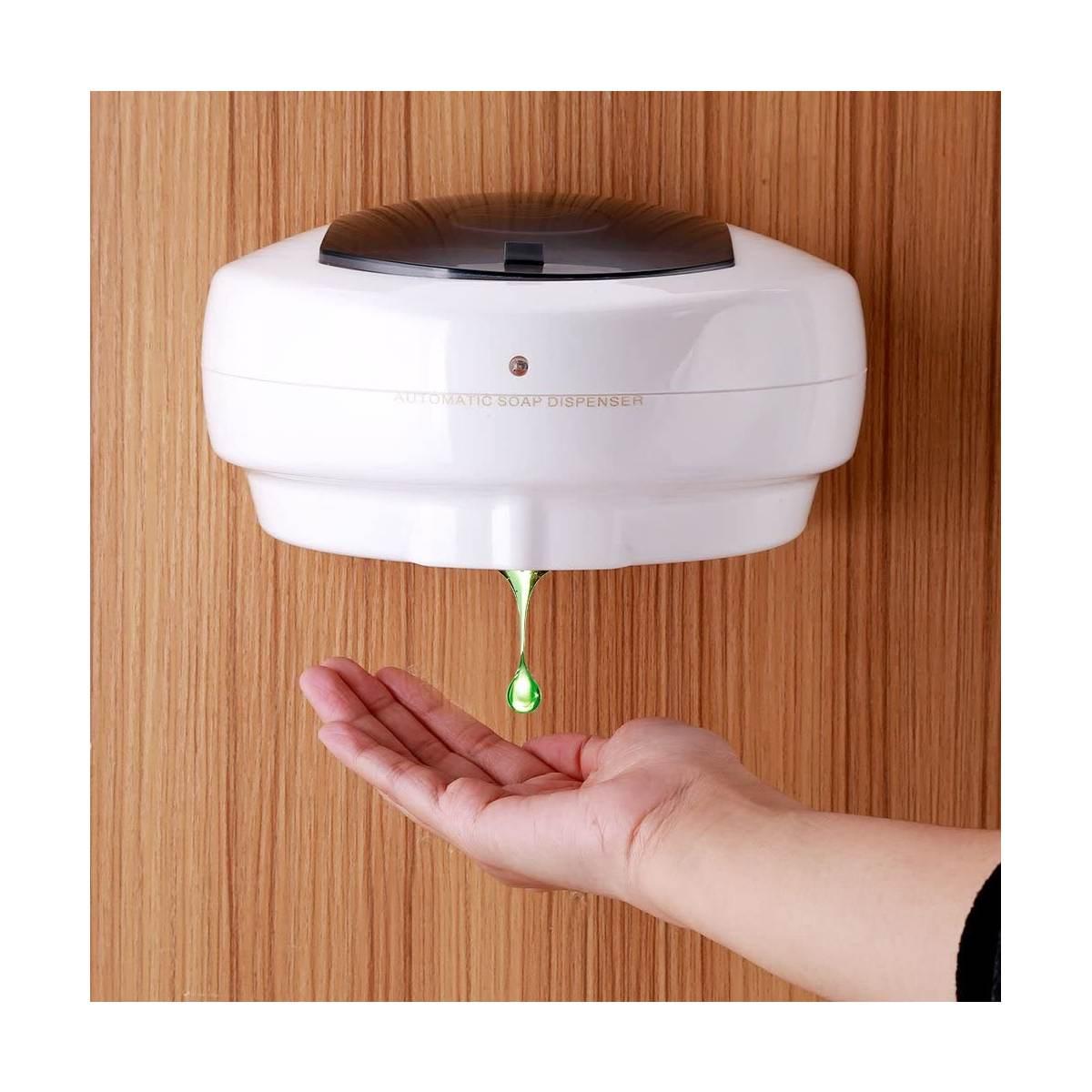 Dispenser in abs a muro con sensore 500ml per gel