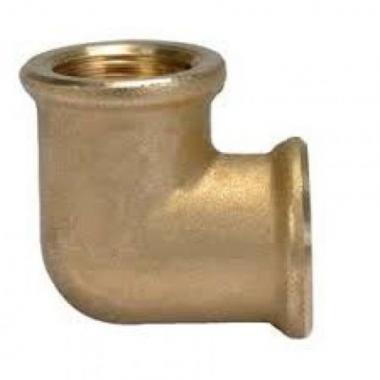 GOMITO OTTONE GIALLO FF 3/4"