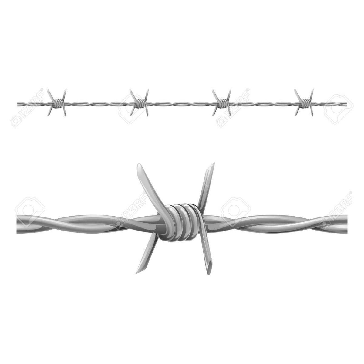 Filo spinato zincatomt 100 mm 1,7