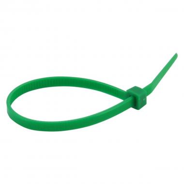 Fascetta x cablaggio mm.3,6x140 pz100 colore verde