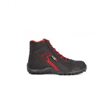 Scarpa polacco pelle fiore mod. dpn2