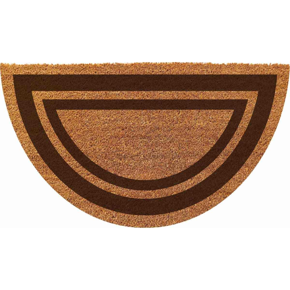 Zerbino in cocco ovale 40x75