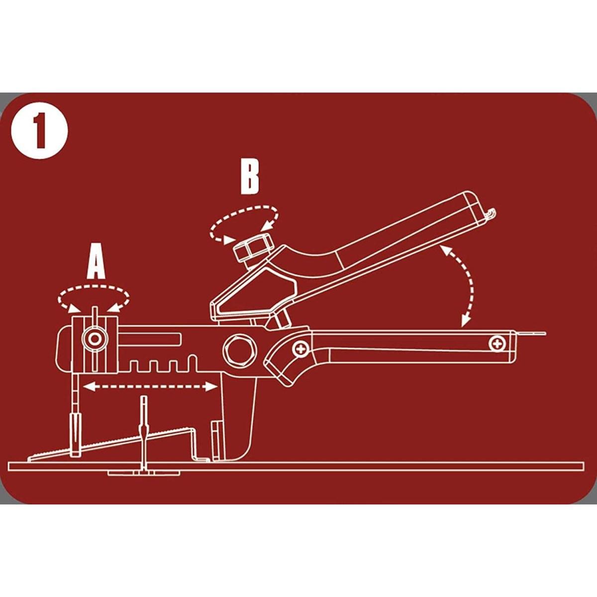 Pinza trazione  regolabile x cunei raimondi art.231n