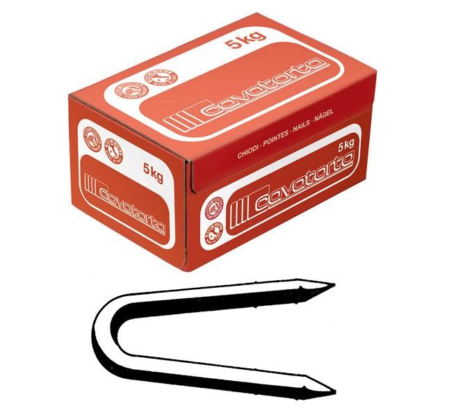 Chiodo a ponte cambrette  14x25 5 kg