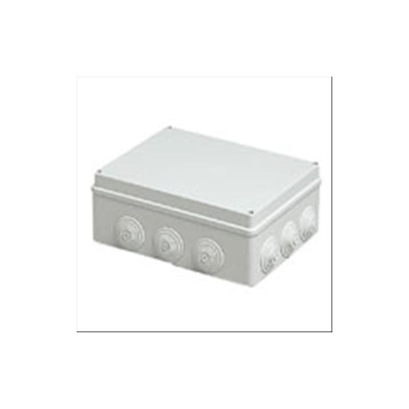 Cassetta derivazione esterna preforata 150x110x70 ip 55 con passacavi