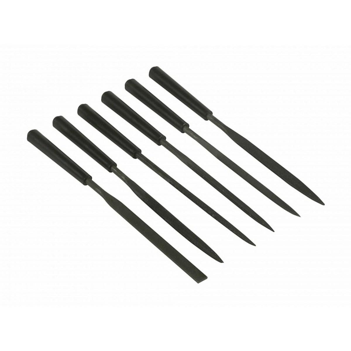 Set 6 lime per acciaio ad ago