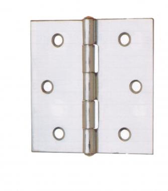 Cerniera quadra p/fisso zincata mm 30