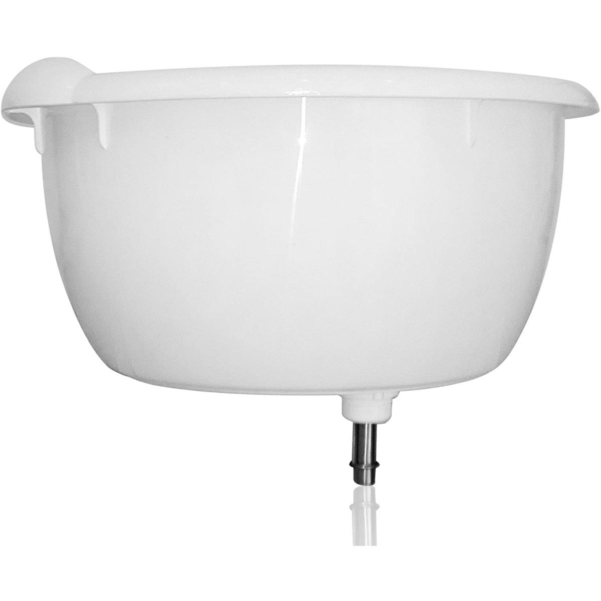 Bacinella in plastica con riempibottiglie  cm36x19