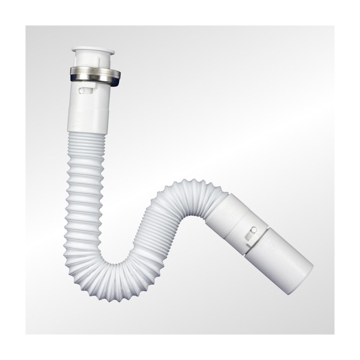 Supergoflex spiralato acciaio 40 con ghiera in metallo 1x26