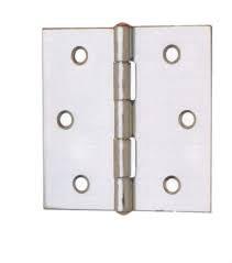 Cerniera quadra p/fisso zincata  mm 70