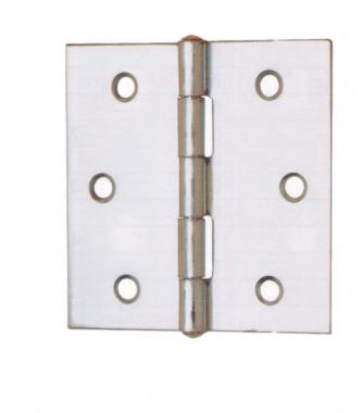 CERNIERA QUADRA P/FISSO ZINC. mm 80