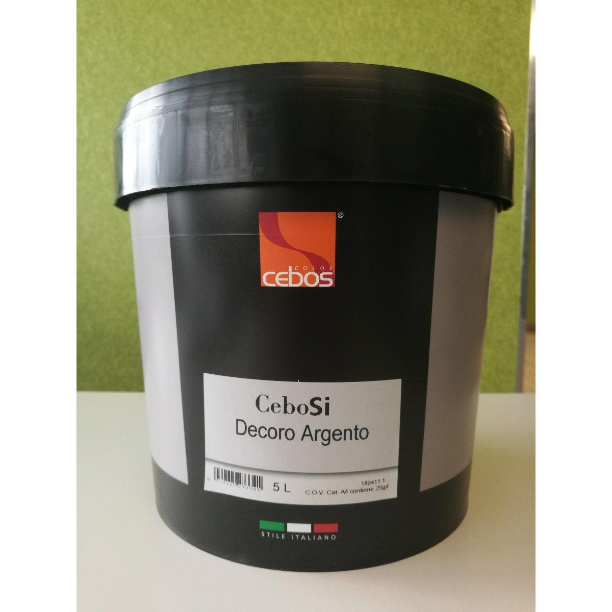 Cebosi' decoro argento lt 3