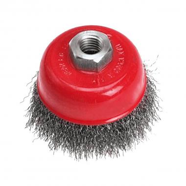 Spazzola a tazza d100 fili acc ritorti