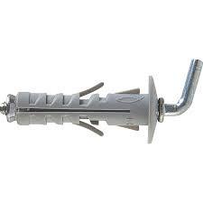 Tassello nylon sb 9/8 con gancio corto box 125 pz