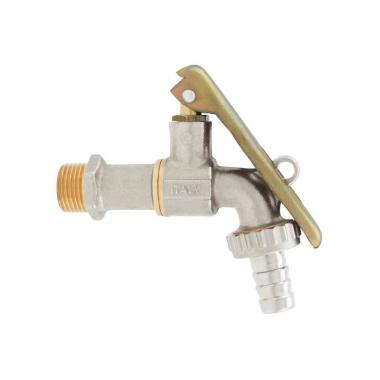 RUBINETTO A SFERA 1/2" C/PORTAGOMMA C/ PORTALUCCHETTO