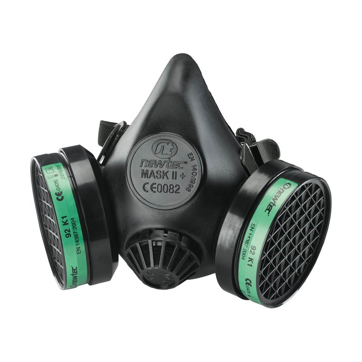 Semimaschera new mask 2 senza filtri 2 attacchi