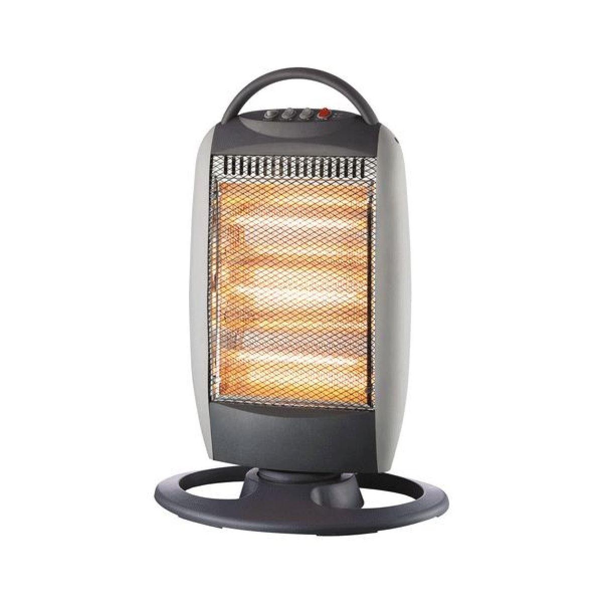 STUFA ALOGENA 3 POTENZE 1200W OSCILLANTE + MANIGLIA "K110"