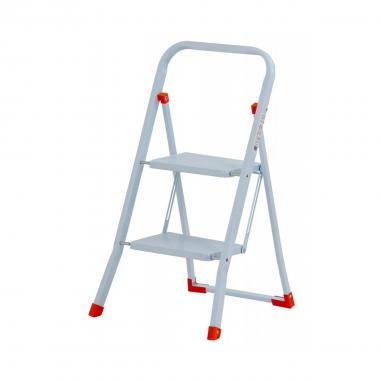 Sgabello in acciaio verniciato 2 gradini