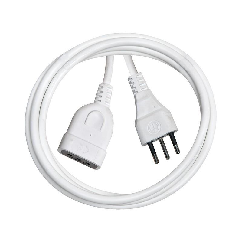 Prolunga lineare 3mt 16a bianca 3x1,5