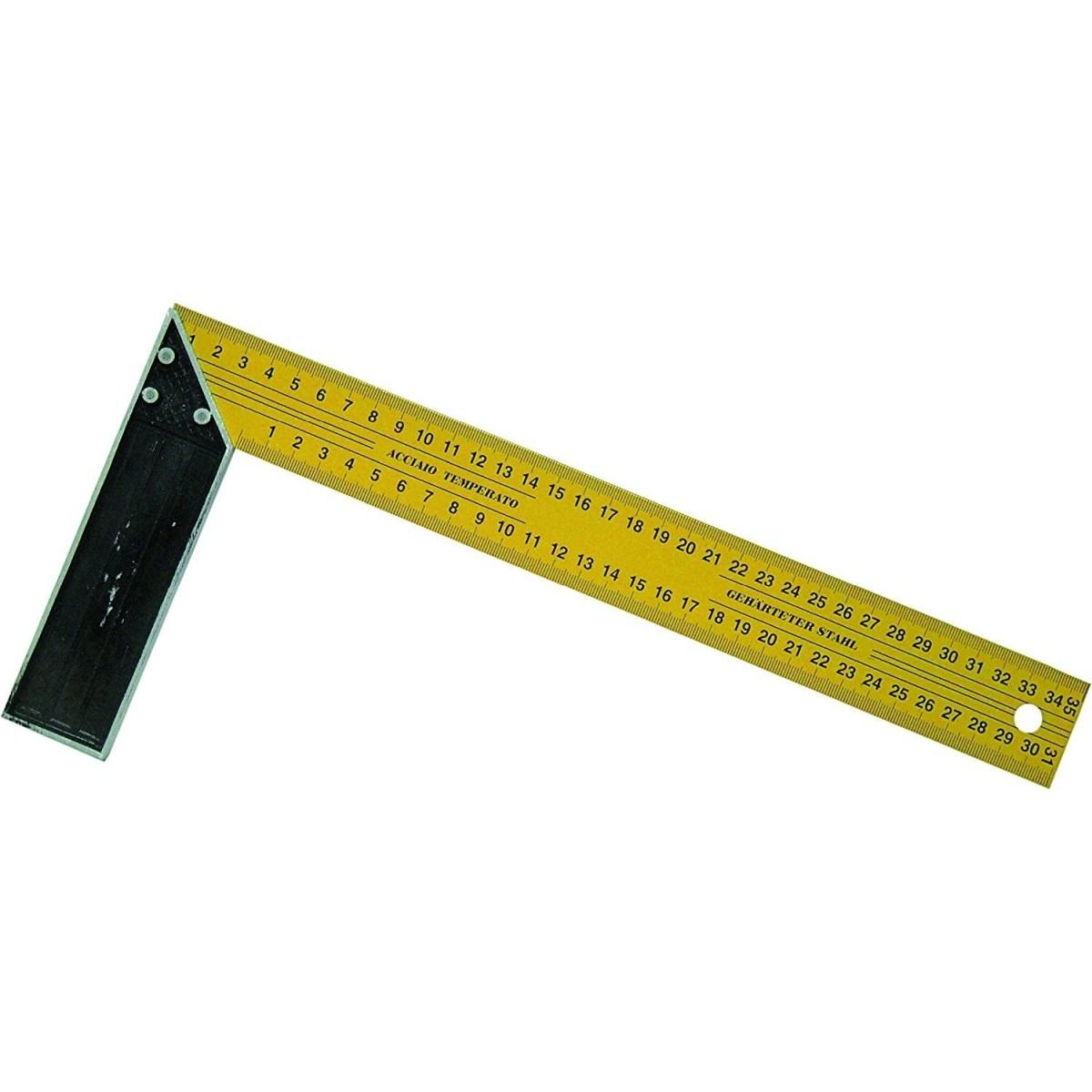 Squadra per falegname cm.25 lama graduata