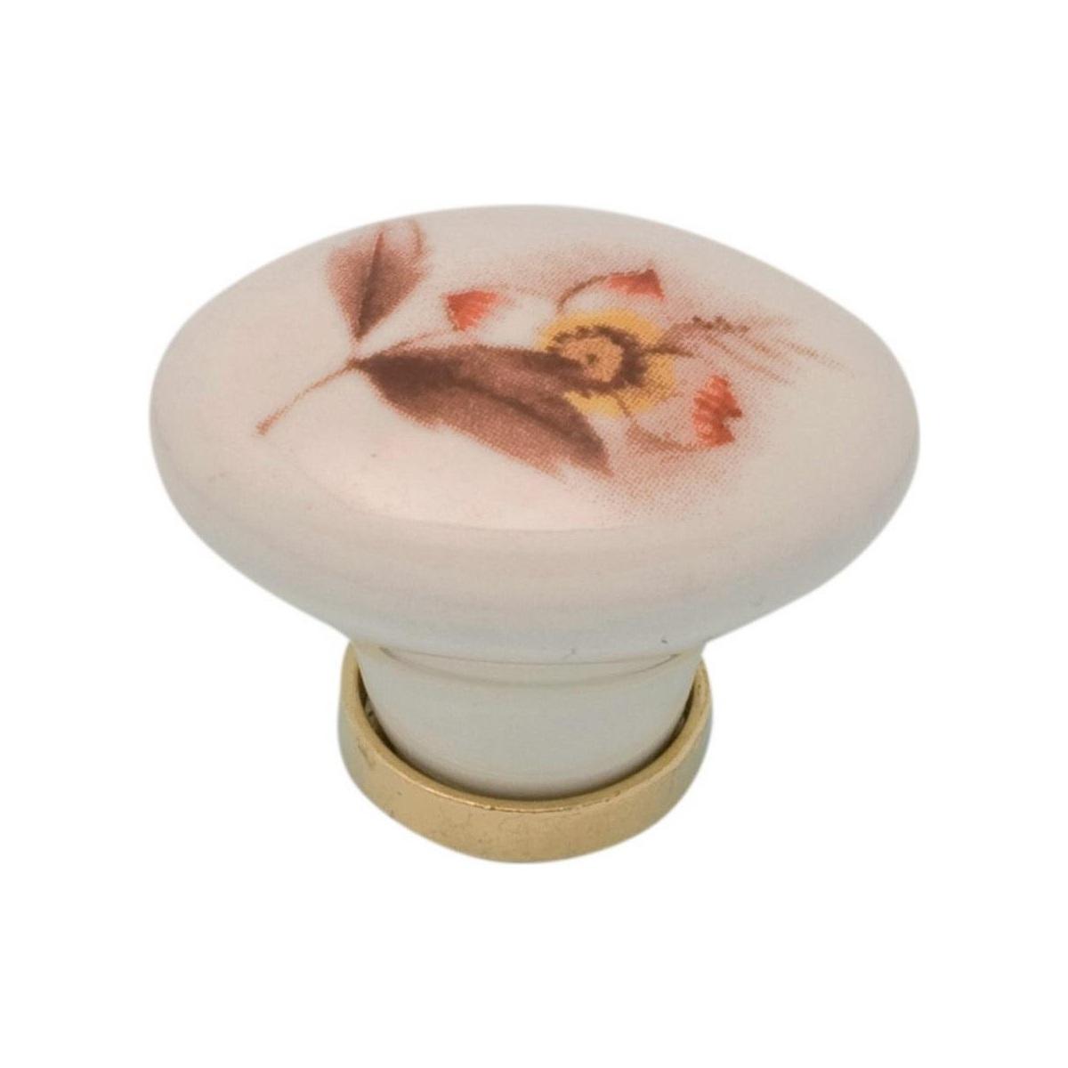 Pomoli per mobili in porcellana ovali fig.13