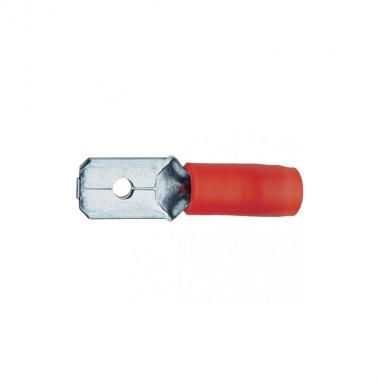 Faston maschio mmq 0,25-1 rosso