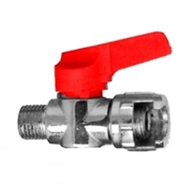 Rubinetto aria compressa  attacco 1-4 uscita  a baionetta doppia tenuta