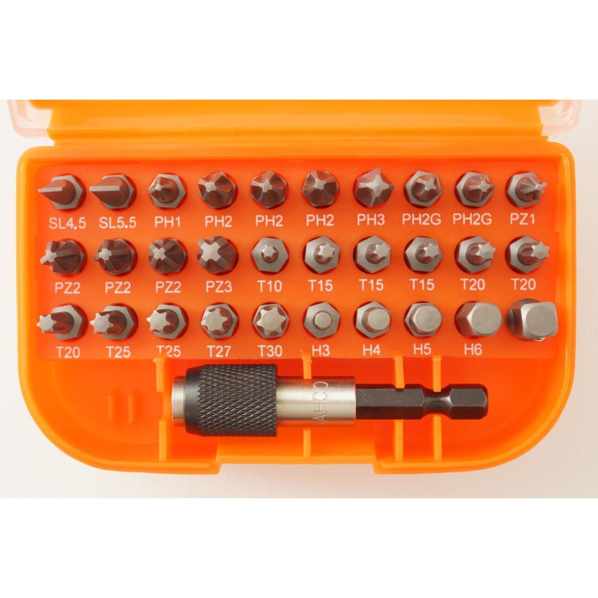 Bacho assortimento inserti per avvitatore con portainserti 31 pezzi