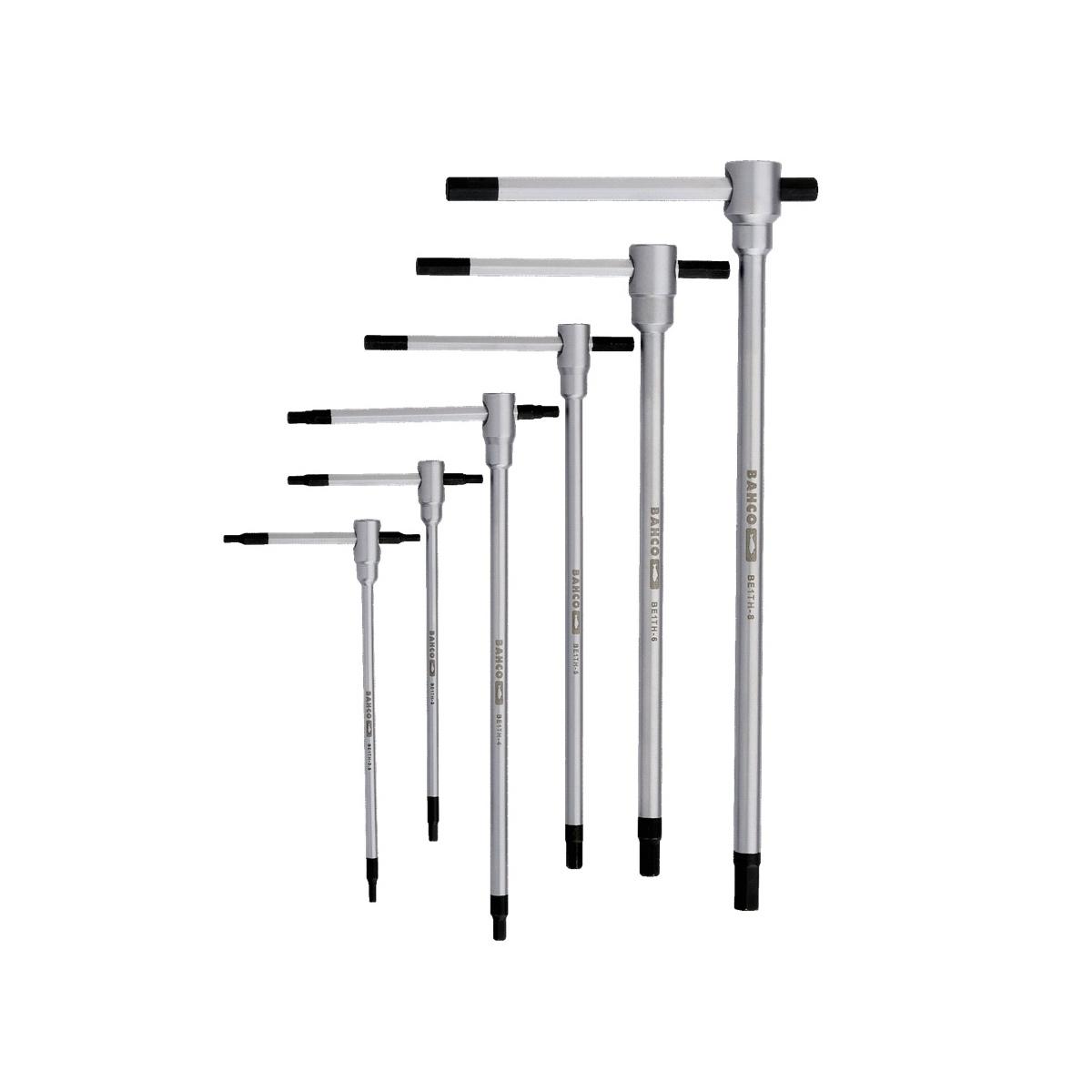 Bahco assortimento chiavi a t vite esagonale, 6 pezzi