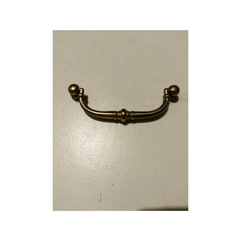 Maniglia ottone antichizzata 117x55