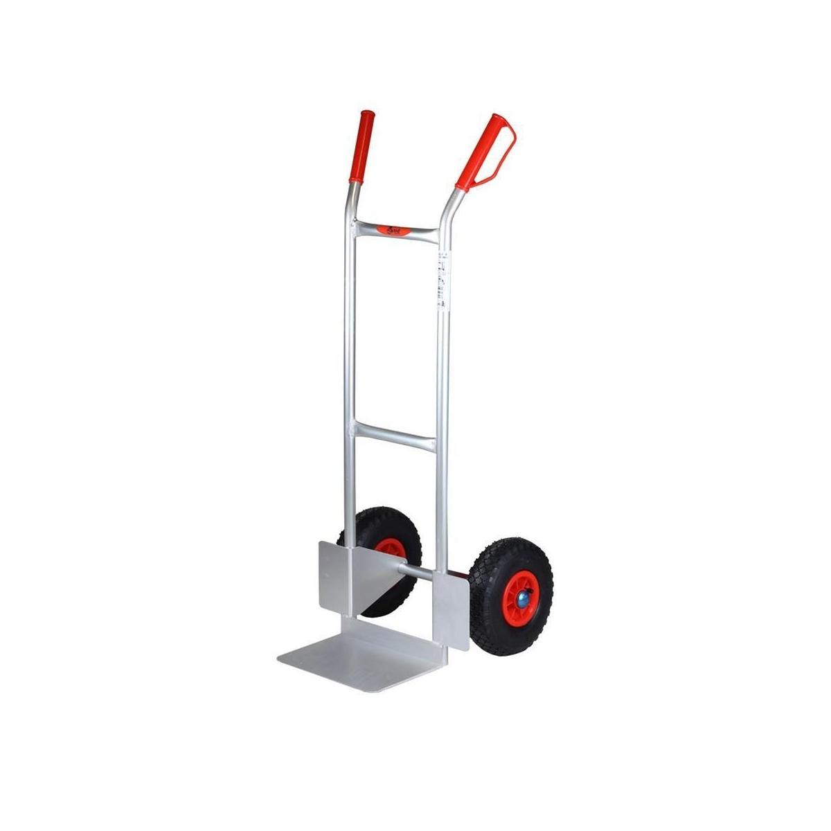 Carrello portasacchi ruote pneumatiche 'eco' acc. vern. - ruota d.250mm