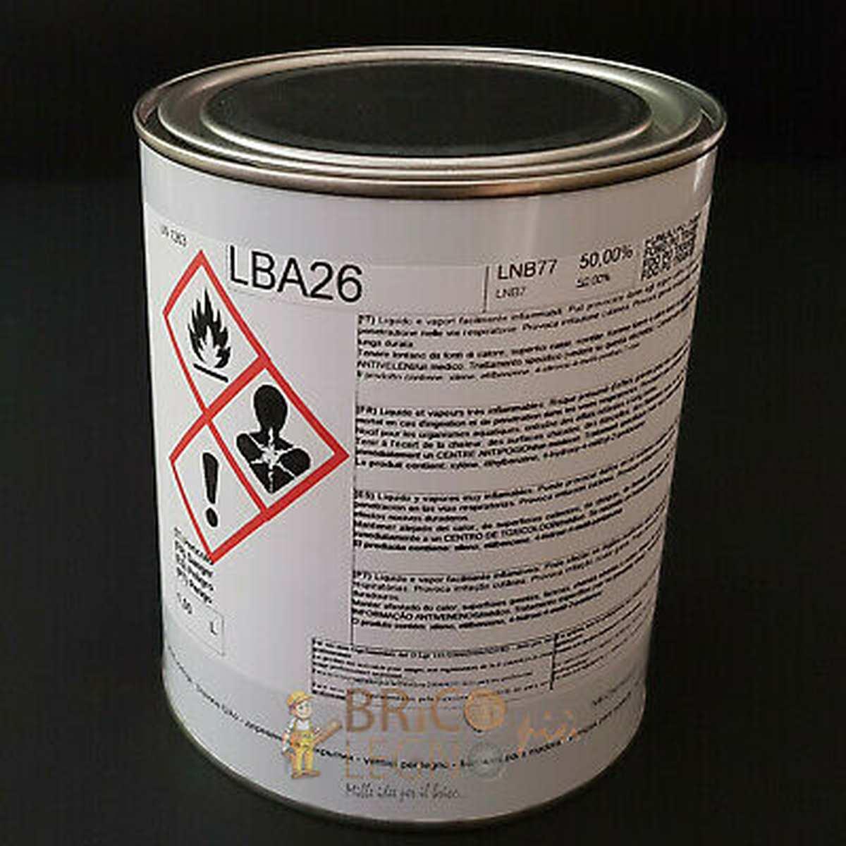 Fondo poliuretanico trasp 1 lt lba26