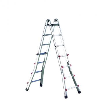 Scala telescopica in alluminio scalissima light 8+8 da 1,88 a 3,90 light