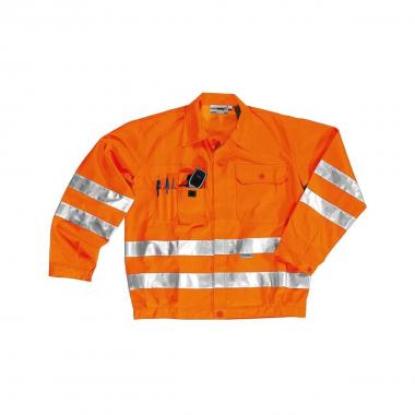 Giubbino alta visibilta pol./cot