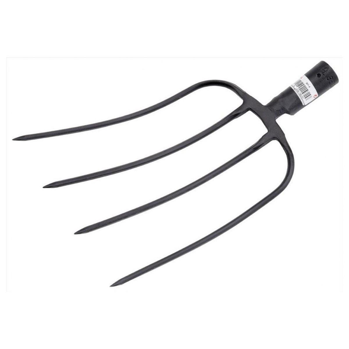 Forca per letame 4 denti acciaio forgiato 'lif extra'