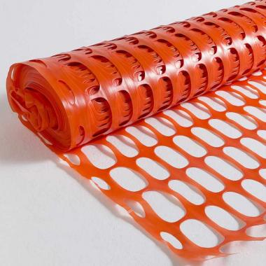 Rete per cantiere arancio plast. mt.100x50mt.