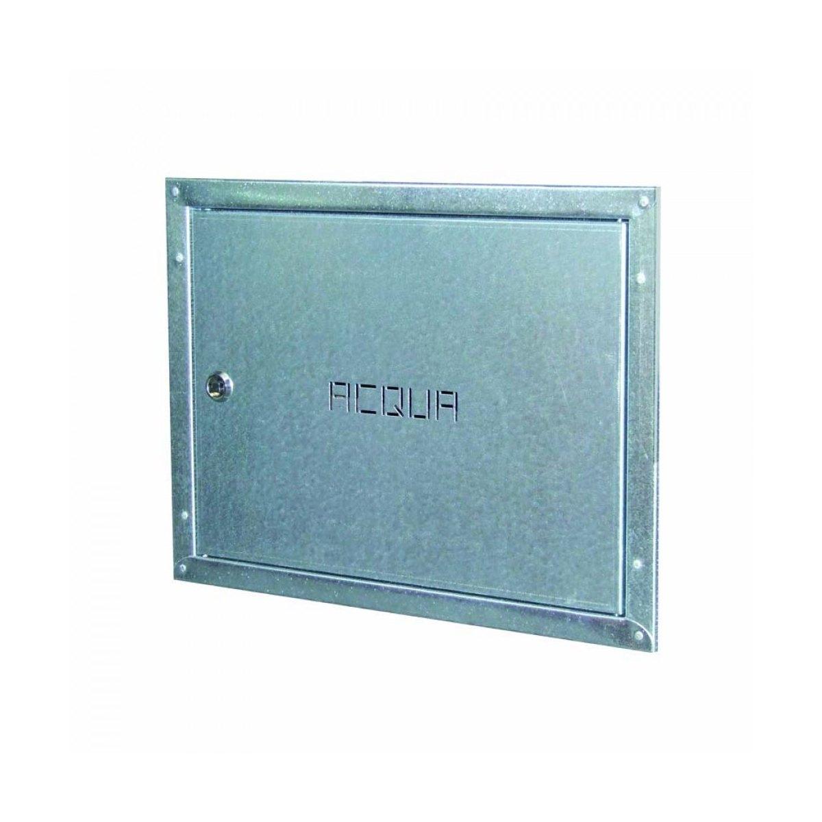 Sportello p/protezione acqua 30x40x2 lamiera c/quadro