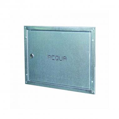 Sportello p/protezione acqua 40x50  lamiera c/quadro
