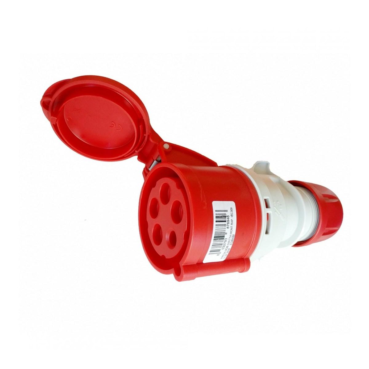 Prese dritte iec309 3p+t+n 32a ip44