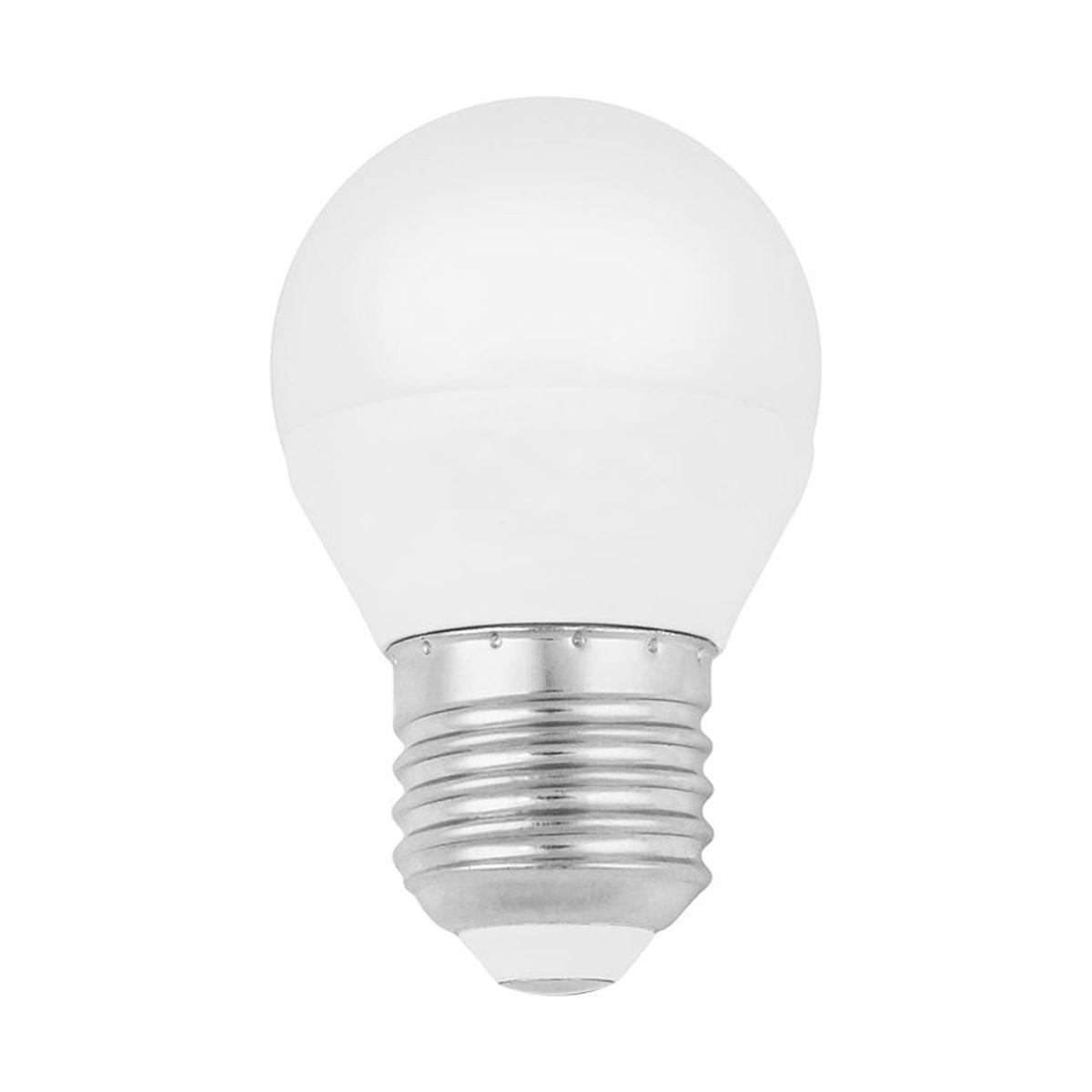 Lampada led sfera 8w e27 670lm poliplast