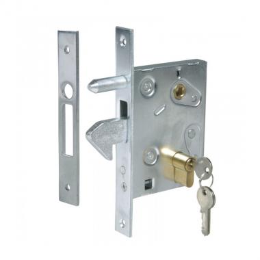 Serratura a gancio  c/cilindro