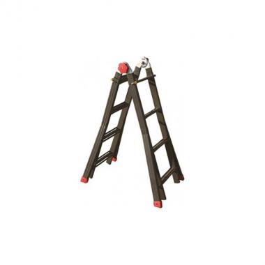 Scala teles. in acciaio 4+5 sicos