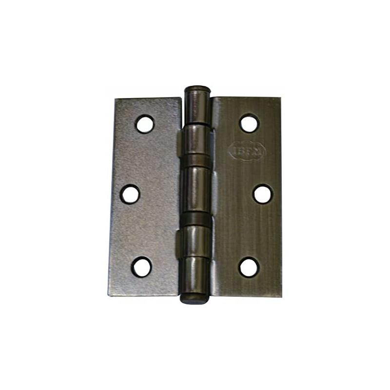 Cerniera piana mm40x35 bronzata