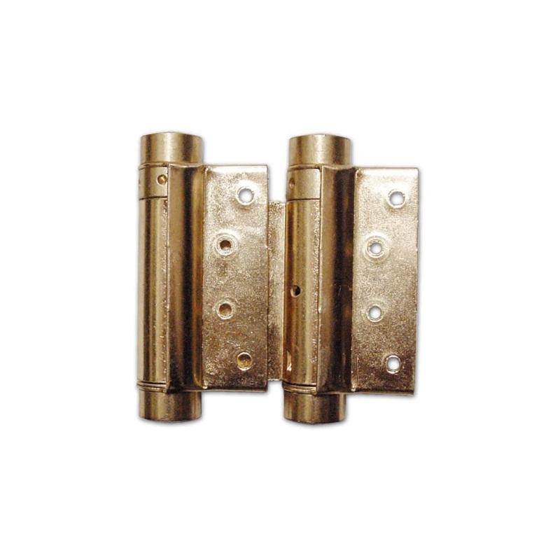 Cerniera bommer mm 75 bronzata a coppia