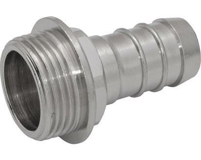 Raccordo portagomma semplice m x gas 3/8