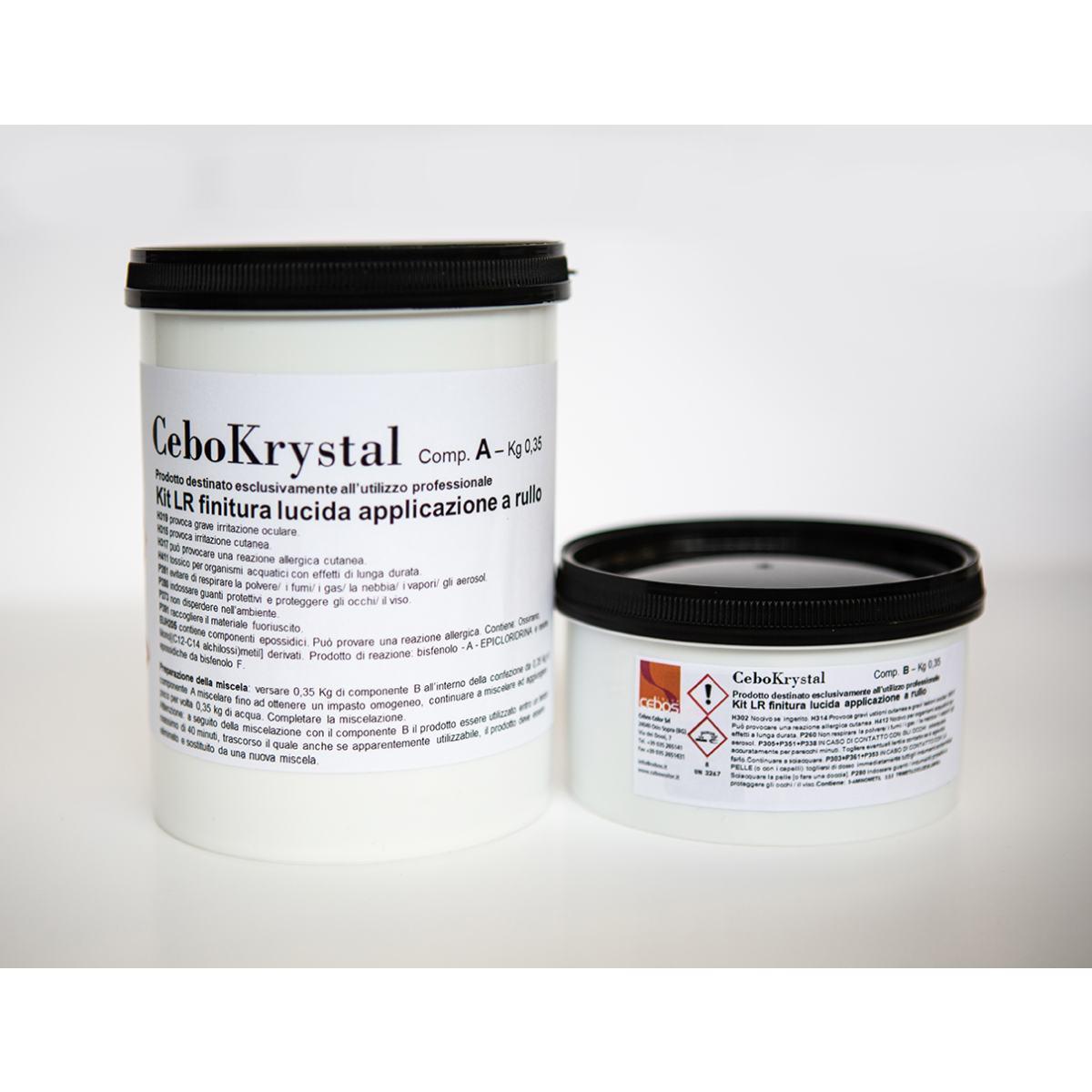 Cebokristal kit or composto a+b+c kg.0,30+0,30+0,45 (cf.3pz.)