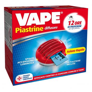 Vape elettroemanatore+10 piastrine