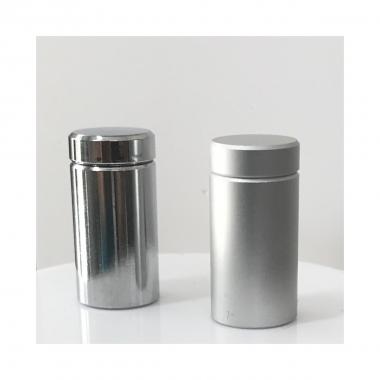 Distanziali per targhe d.mm. 19x25h nikel. sat.