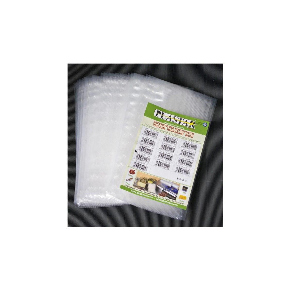 Buste groffrate cm.25x35 per sottovuoto cf.25pz.